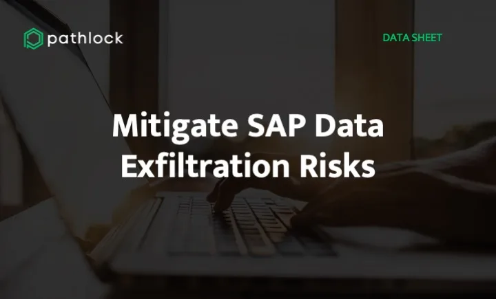 Mitigate SAP Data Exfiltration Risks