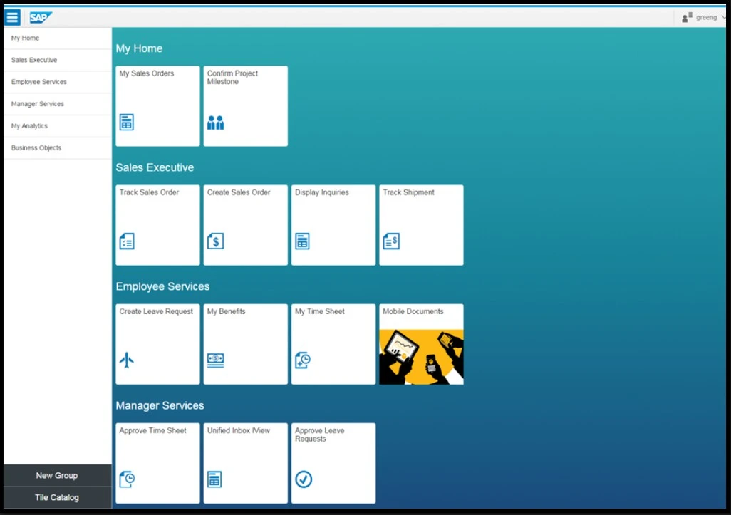 SAP Enterprise Portal